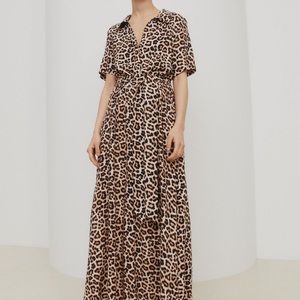 H&M Tie Belt Shirt Dress